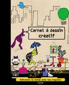 Couverture du livre « Carnet a dessin creatif » de  aux éditions Kimane