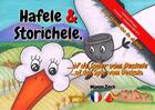 Couverture du livre « Hafele & Storichele ... ùf de Spüer vùm Deckele (KAMISHIBAI BILINGUE ALSACIEN) » de Manon Zinck aux éditions Mk67