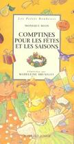 Couverture du livre « Comptines pour les fetes et les saisons - les petits bonheurs, des 3 ans » de Hion/Brunelet aux éditions Actes Sud