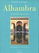 Couverture du livre « Alhambra, un paradis mauresque » de Van Zuylen/Peelaert aux éditions Actes Sud