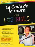 Couverture du livre « Le code de la route pour les nuls (édition 2015) » de  aux éditions First