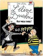 Couverture du livre « L'élève Ducobu Tome 11 : Ducobu peut mieux faire ! » de Zidrou et Godi aux éditions Lombard