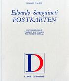 Couverture du livre « Postkarten » de Edoardo Sanguineti aux éditions L'age D'homme