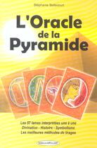 Couverture du livre « L'oracle de la pyramide » de Stephanie Bellecourt aux éditions Exclusif