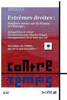 Couverture du livre « Contretemps n22 droites et extremes droites en europe » de  aux éditions Syllepse