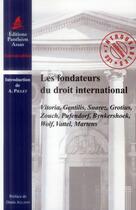 Couverture du livre « Les fondateurs du droit international » de  aux éditions Pantheon-assas