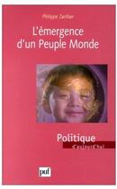 Couverture du livre « L'émergence d'un peuple monde » de Zarifian Philippe aux éditions Puf