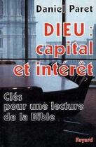 Couverture du livre « Dieu - capital et interet » de  aux éditions Jubile