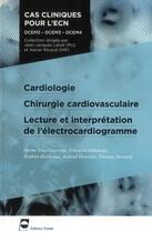 Couverture du livre « Cardiologie - chirurgie cardiovasculaire - lecture et interpretation de l'electrocardiogramme » de Courand/Sassard aux éditions Pradel