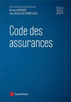 Couverture du livre « Code des assurances (édition 2024) » de Bernard Beignier et Jean-Michel Do Carmo Silva et Collectif aux éditions Lexisnexis