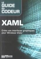 Couverture du livre « XAML » de Jean-Alain Baeyens aux éditions Micro Application