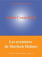 Couverture du livre « Les aventures de Sherlock Holmes » de Arthur Conan Doyle aux éditions Edition Numerique Europeenne