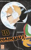 Couverture du livre « Haikyu !! les as du volley Tome 10 » de Haruichi Furudate aux éditions Crunchyroll