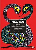 Couverture du livre « Tribal tarot » de Delphine Lhuillier aux éditions Le Souffle D'or