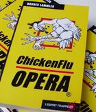 Couverture du livre « Chickenflu, opération grippe aviaire » de Hannes Lammler aux éditions L'esprit Frappeur