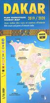 Couverture du livre « Dakar plan touristique » de  aux éditions Laure Kane