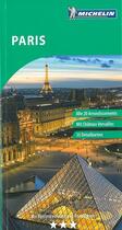 Couverture du livre « Le guide vert ; Paris » de Collectif Michelin aux éditions Michelin