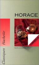 Couverture du livre « Horace » de Pierre Corneille aux éditions Hachette Education