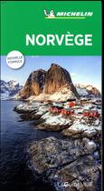 Couverture du livre « Guide vert norvege » de Collectif Michelin aux éditions Michelin