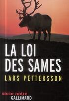 Couverture du livre « La loi des sames » de Lars Pettersson aux éditions Gallimard