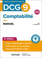 Couverture du livre « DCG 9 Comptabilité - Manuel 2024-2025 » de Charlotte Disle et Anne-Marie Vallejo-Bouvier et Alexis Fargeix et Audrey Meyer aux éditions Dunod