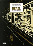 Couverture du livre « Herzl ; une histoire européenne » de Camille De Toledo et Alexander Pavlenko aux éditions Denoel