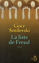 Couverture du livre « La liste de Freud » de Goce Smilevski aux éditions Belfond