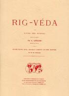 Couverture du livre « Rig-veda ou livre des hymnes » de Barbara Hambly aux éditions Jean Maisonneuve