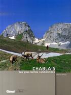 Couverture du livre « Chablais, les plus belles randonnées » de Pierre Millon aux éditions Glenat