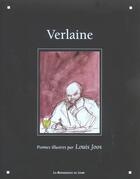 Couverture du livre « Verlaine ; poemes illustres par louis joos » de Paul Verlaine et Louis Joos aux éditions Renaissance Du Livre