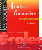 Couverture du livre « Analyse financiere » de Grandguillot/Grandgu aux éditions Gualino