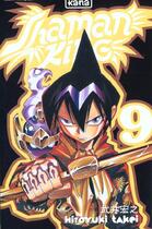 Couverture du livre « Shaman king Tome 9 » de Hiroyuki Takei aux éditions Kana