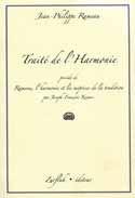 Couverture du livre « Traité de l'harmonie » de Jean-Philippe Rameau aux éditions Zurfluh
