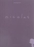 Couverture du livre « Nicolas » de Pascal Girard aux éditions 400 Coups