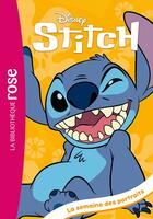 Couverture du livre « Stitch Tome 4 : La semaine des portraits » de Disney aux éditions Hachette Jeunesse