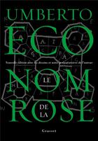 Couverture du livre « Le nom de la rose » de Umberto Eco aux éditions Grasset