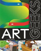 Couverture du livre « Art des geeks » de Floriane Herrero aux éditions La Martiniere Jeunesse