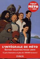 Couverture du livre « Méto ; coffret Intégrale t.1 à t.3 » de Yves Grevet aux éditions Syros