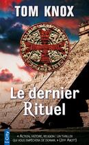 Couverture du livre « Le dernier rituel » de Tom Knox aux éditions City Editions