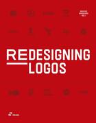 Couverture du livre « Redesigning logos » de Wang Shao Qiang aux éditions Hoaki