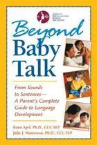 Couverture du livre « Beyond Baby Talk » de Masterson Julie aux éditions Editions Racine
