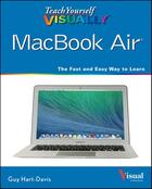 Couverture du livre « Teach Yourself VISUALLY MacBook Air » de Guy Hart-Davis aux éditions Visual