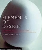 Couverture du livre « Elements of design rowena reed » de Greet Hannah aux éditions Princeton Architectural