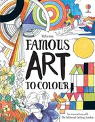 Couverture du livre « Famous art to colour » de Susan Meredith aux éditions Usborne