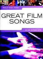 Couverture du livre « Really easy piano great film songs 22 hits » de Compilation aux éditions Music Sales