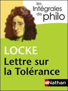 Couverture du livre « Lettre sur la tolérance, de Locke » de Denis Huisman et Christine Courme-Thubert aux éditions Nathan