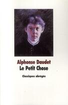 Couverture du livre « Le petit chose » de Alphonse Daudet aux éditions Ecole Des Loisirs