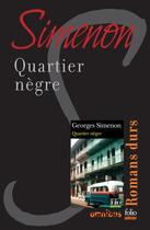 Couverture du livre « Quartier nègre » de Georges Simenon aux éditions Omnibus