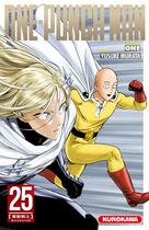 Couverture du livre « One-Punch Man Tome 25 : Mecavalier » de Yusuke Murata et One aux éditions Kurokawa