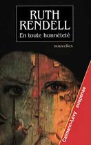 Couverture du livre « En toute honnetete » de Ruth Rendell aux éditions Calmann-levy